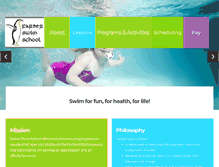Tablet Screenshot of farberswimschool.com